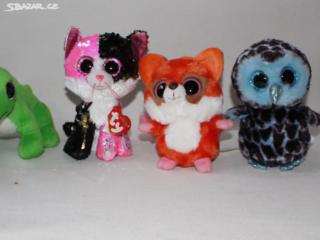 Ty Beanie Boos plyšové figurky (cca 15cm)