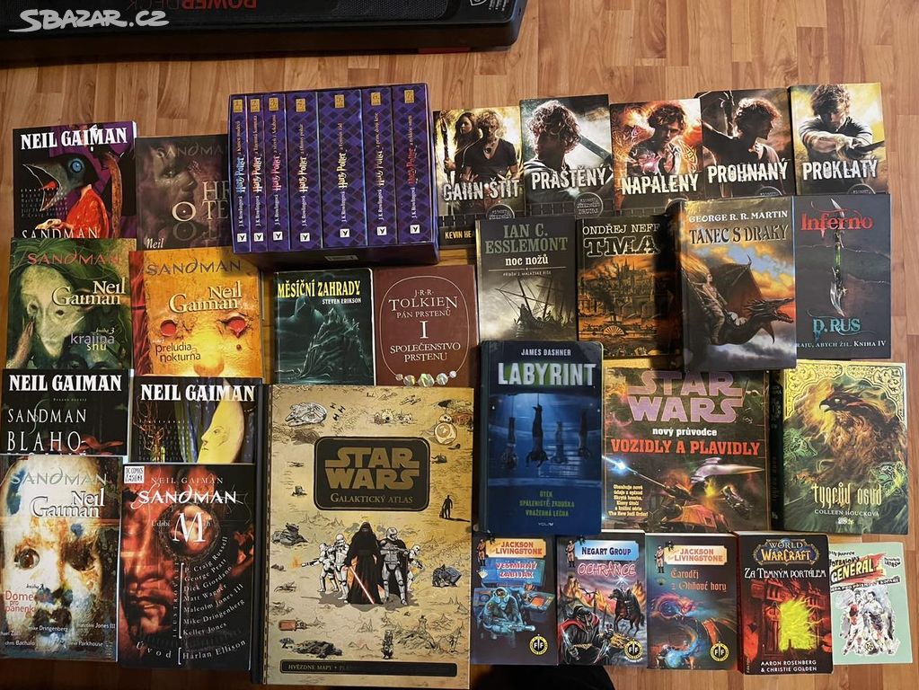 Harry Potter,Sandman,Warcraft,Star Wars,Noc nožů