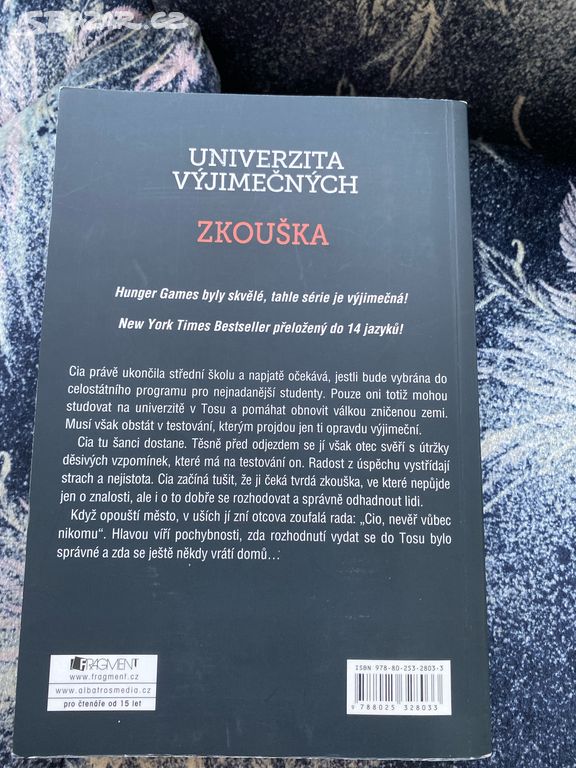 kniha- Univerzita výjimečných- Zkouška