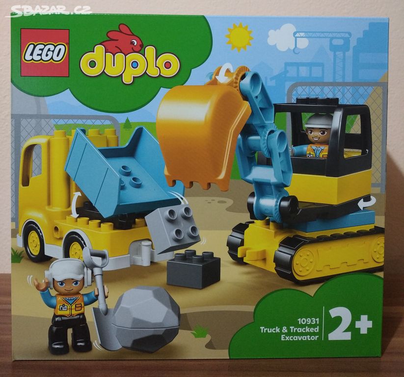 Lego Duplo 10931 Náklaďák a pásový bagr NOVÉ