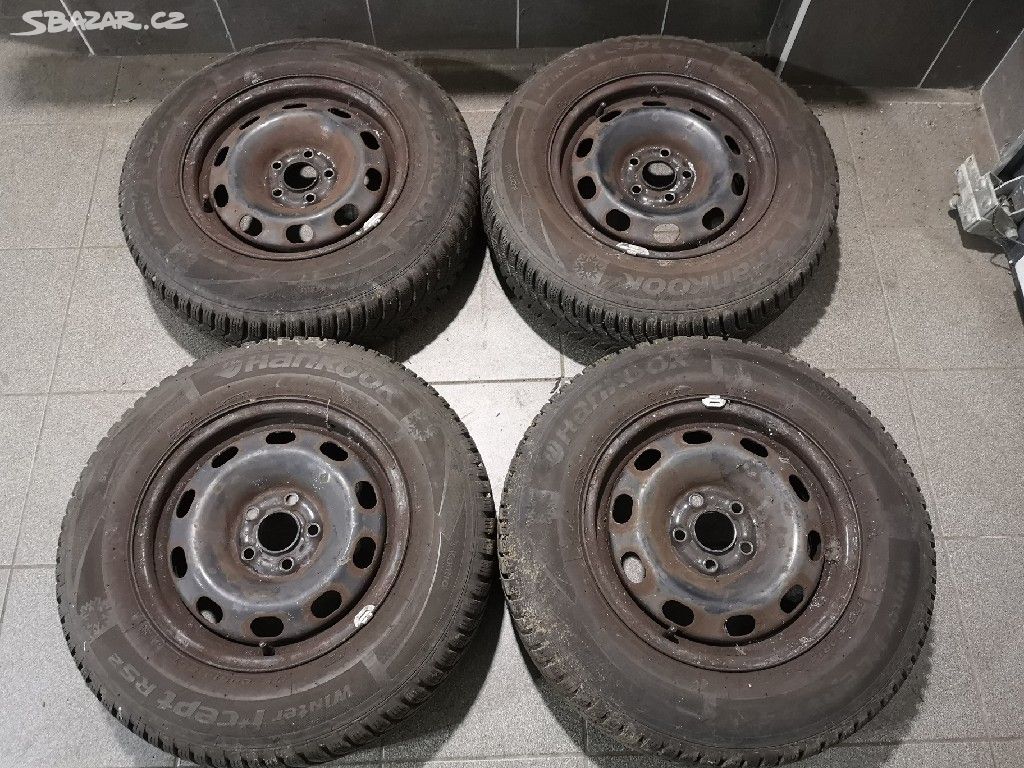 Vw Golf 4, Bora, Octavia disky + zimní 175/80R14.