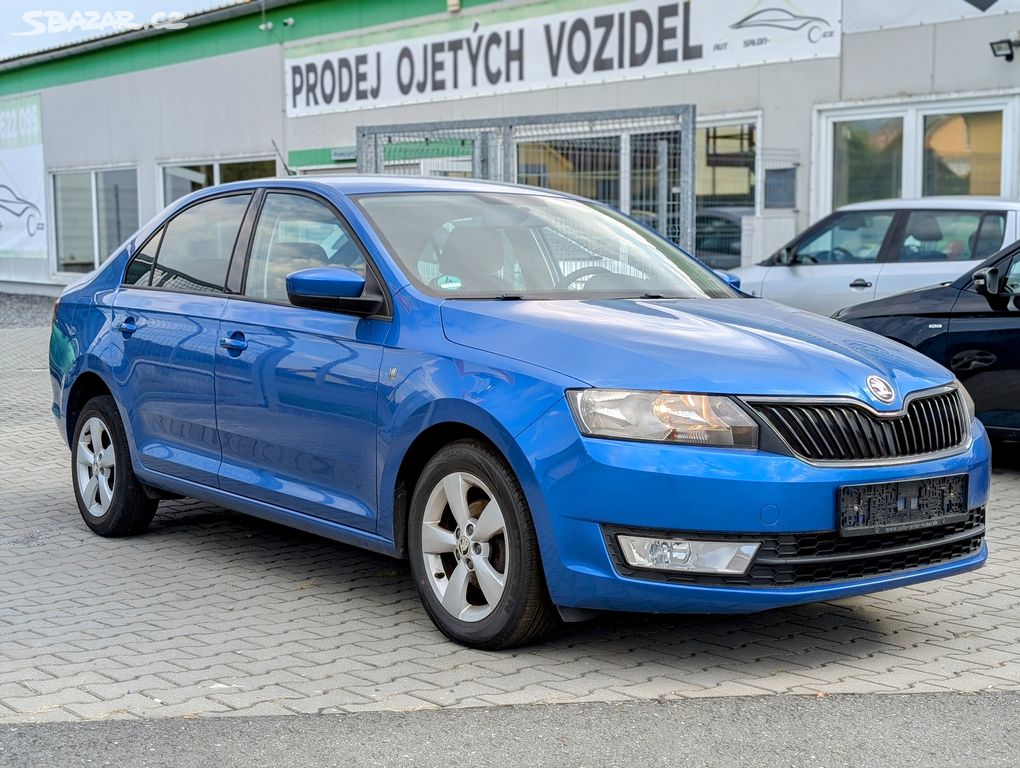 ŠKODA RAPID 1.2TSi 63kW 2014 SERVISOVANÉ