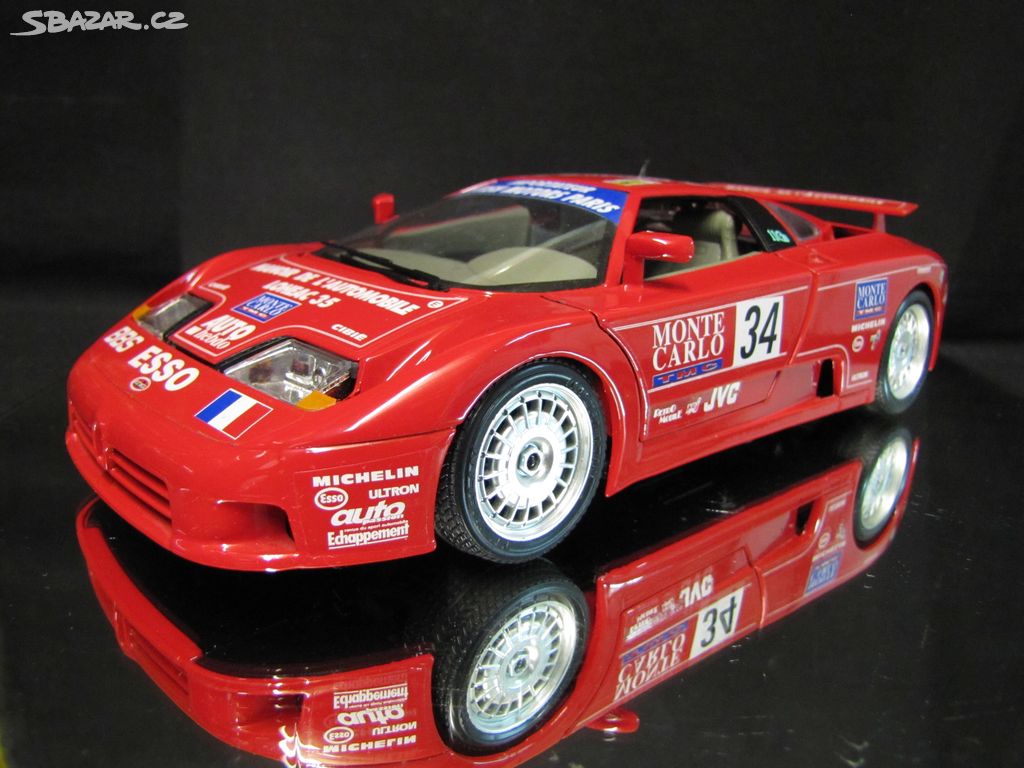 Bugatti EB110 Monte Carlo Bburago 1/18