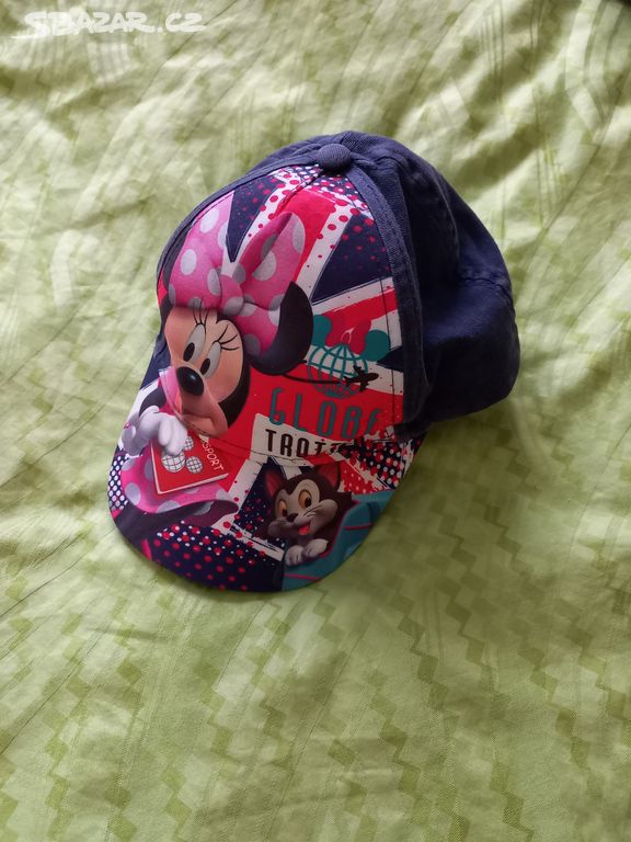 Dětská kšiltovka Minnie Mouse, zdarma