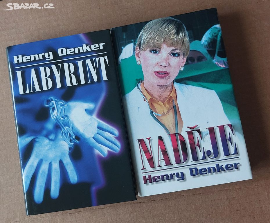 LABYRINT + NADĚJE Henry Denker =CELKEM za 69 Kč