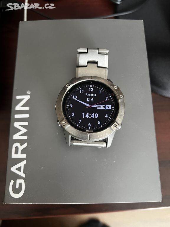 Garmin Fenix 6x Pro Solar Titanium