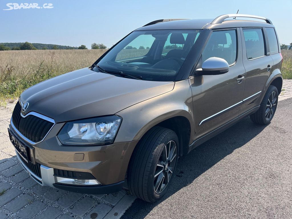 Škoda Yeti 2.0 TDI, 125kW, 4x4, alu, tažné