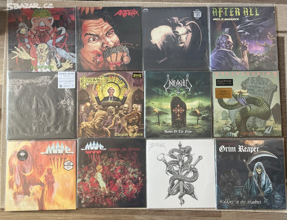 Vinylové desky - Rock,Metal..