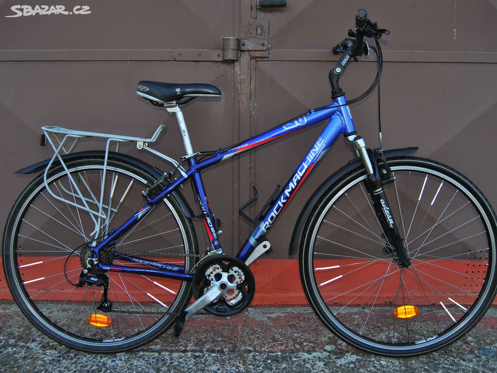 17" Trekové kolo RockMachine Crossride 350