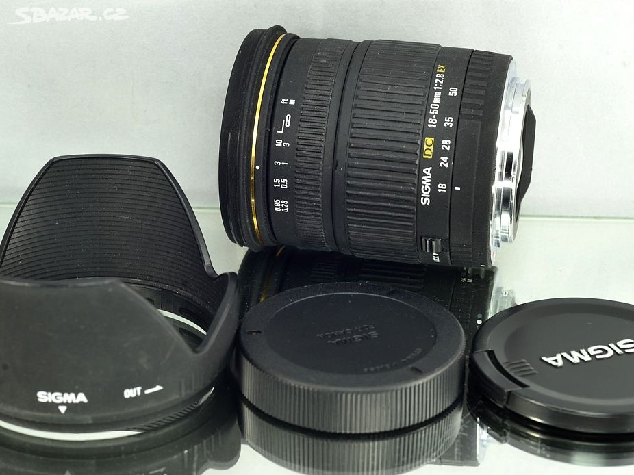 pro Canon - Sigma DC 18-50mm 1:2.8 EX