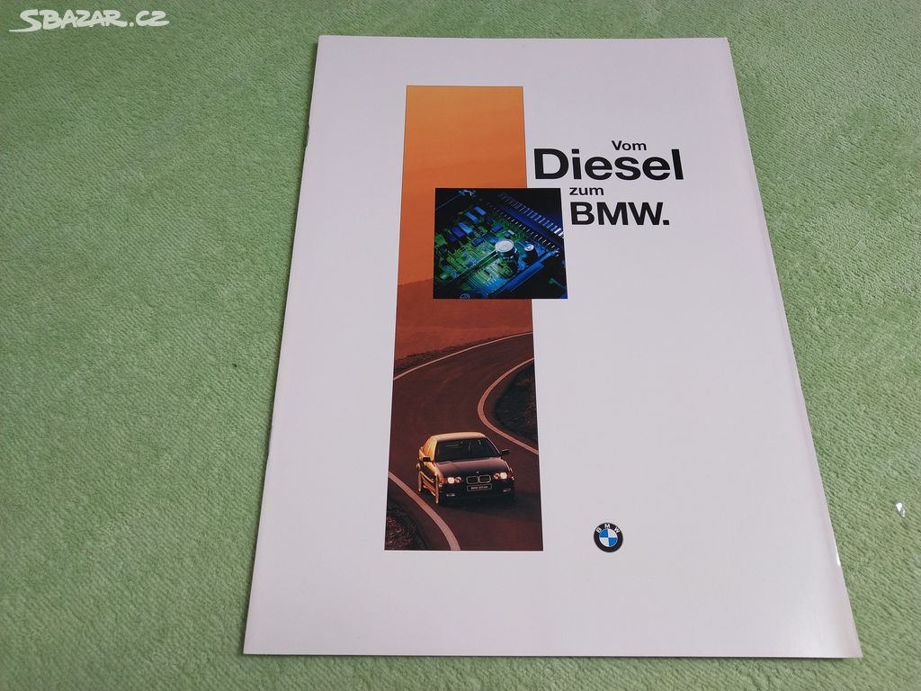 Prospekt BMW 3 E36, 5 E34 E39 diesel, 14 s 1995, D