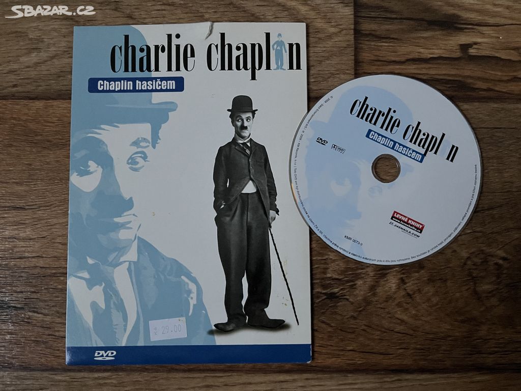 DVD filmu: Chaplin hasičem