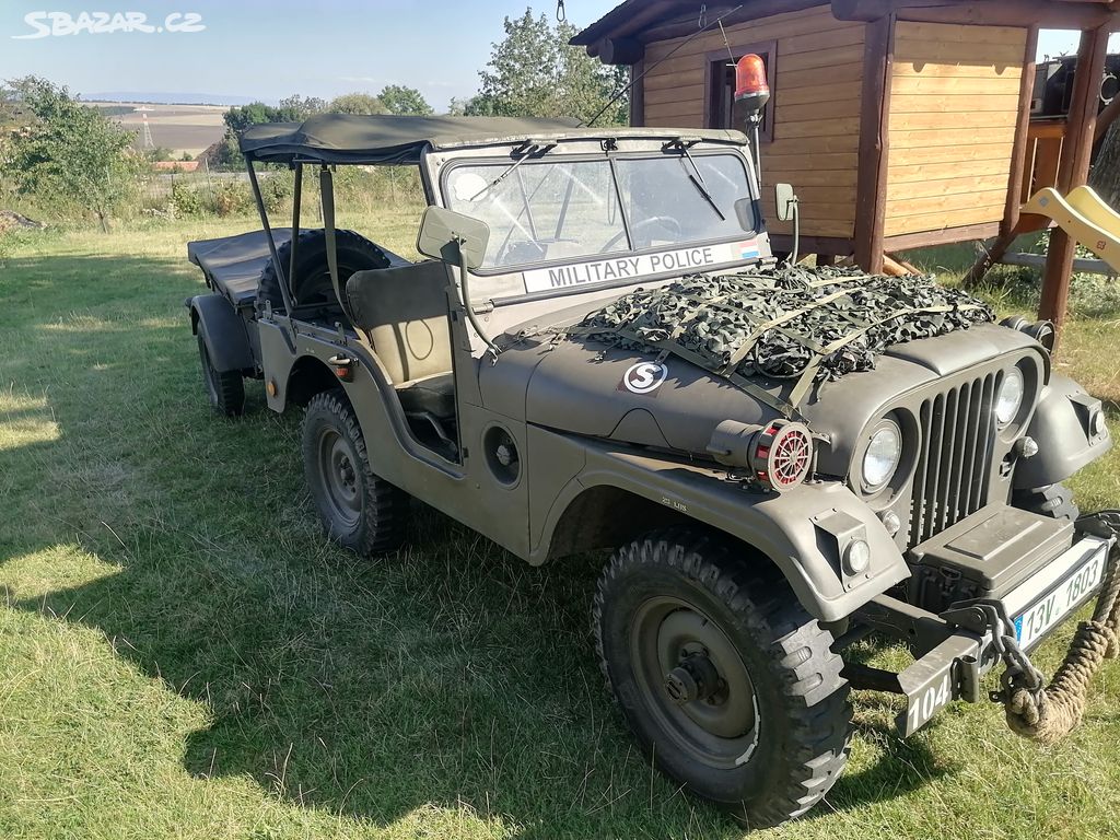 Jeep M38 originál stav 24000 km najeto Diesel