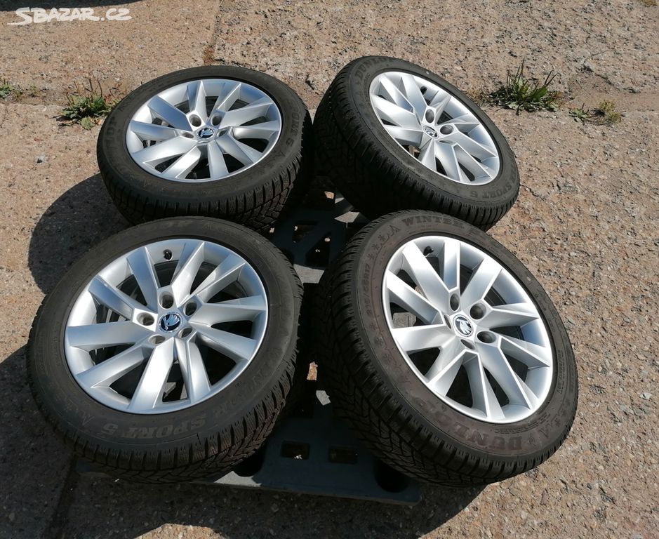 Škoda Superb 17", 5x112,ET40, zimní kola 215/55/17