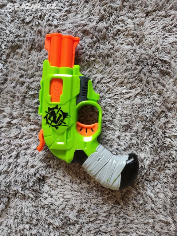 nerf revolver zombie