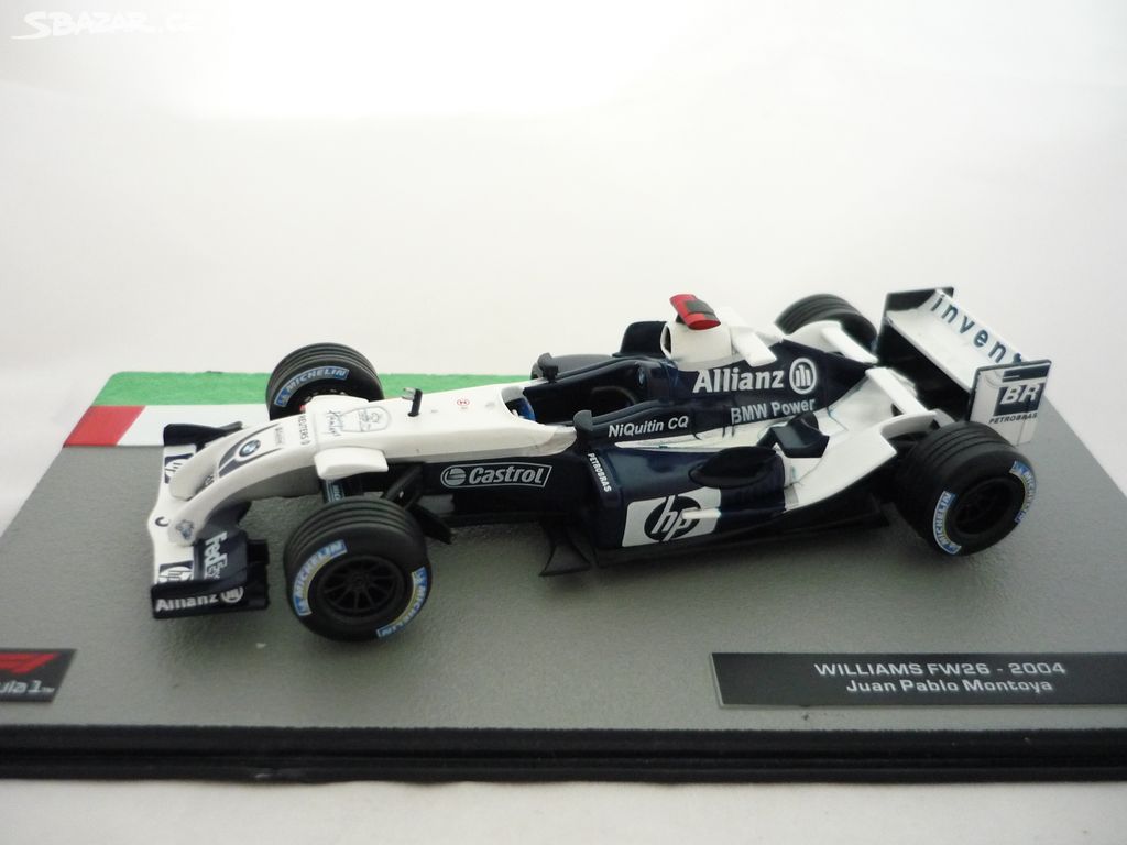 Williams FW26 2004 Montoya Formule F1 Altaya 1/43