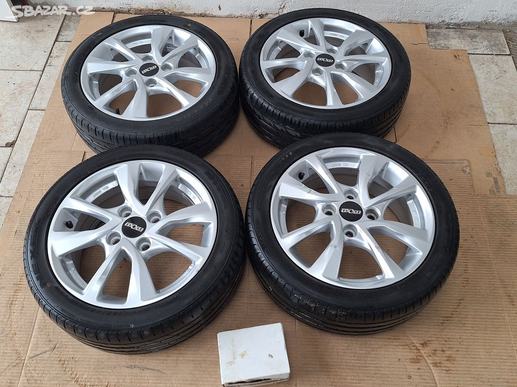 Alu kolaFord 15" 4x108 pneu 195/45 R15 4mm Fiesta