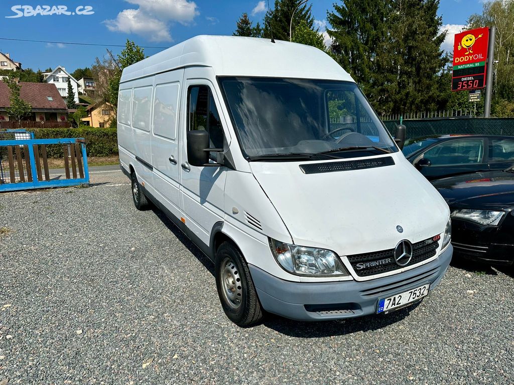 Mercedes Sprinter 316cdi Maxi bez koroze vyvařeno