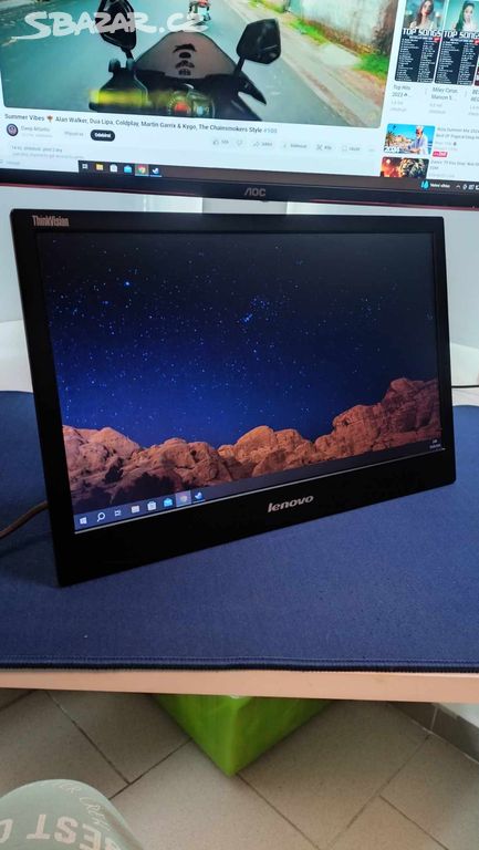 Lenovo ThinkVision LT1421 - LED monitor 14