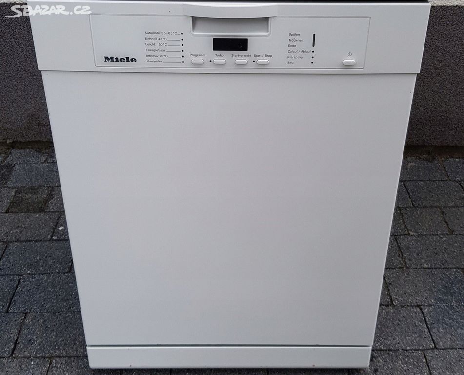 Miele myčka na nádobí 60cm, česká, 3 výsuvné koše