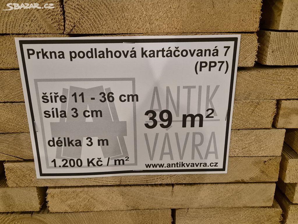 Prkna podlahová kartáčovaná 7