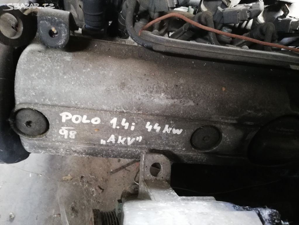 Motor VW POLO Seat IBIZA, CORDOBA 1.4i 44kW AKV