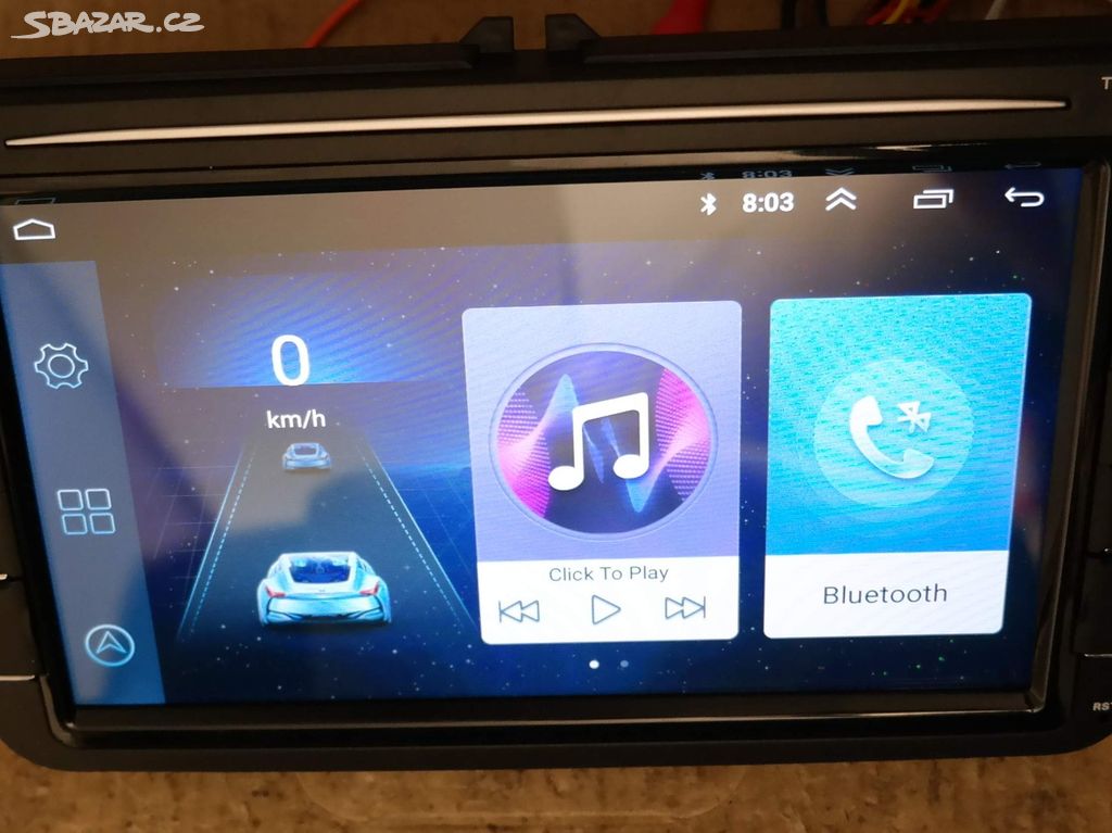 VW SKZ Android 11 GPS navigace