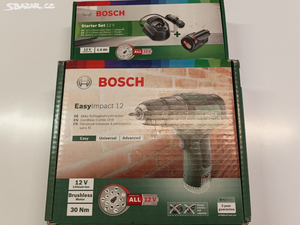 *179/10/21 - Vrtačka Bosch Easy Impact 12
