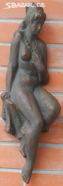 Kokrda Bohumil (1914-) Akt ležící ženy