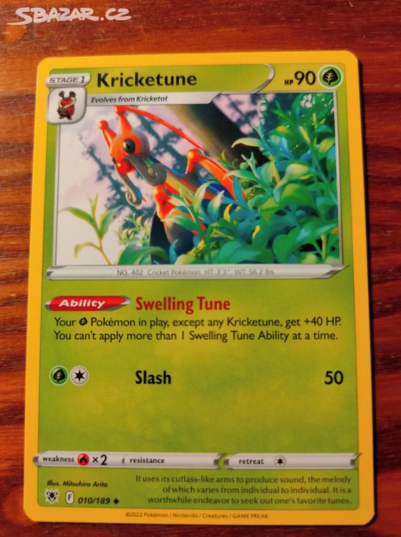 Pokemon Kricketune Praha Sbazar Cz