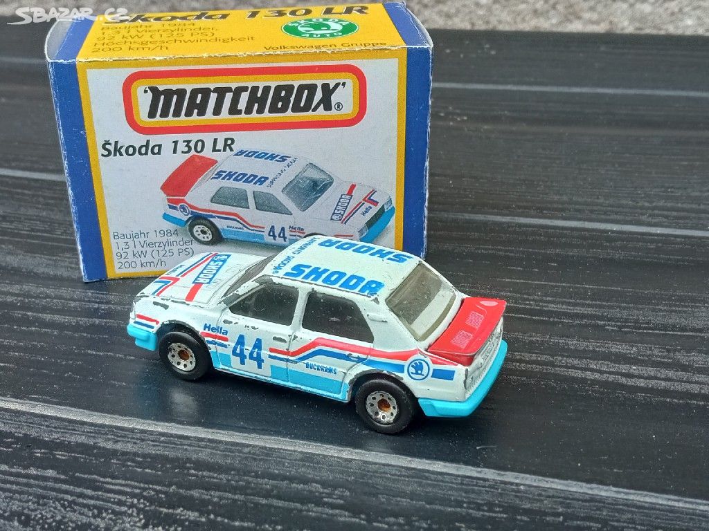 Skoda 130 matchbox new arrivals