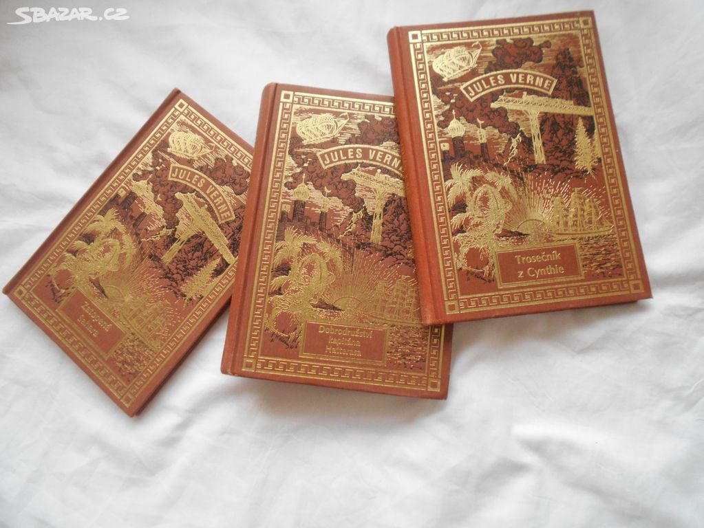 Jules Verne 3 knihy za vše jen 1000Kč dohromady