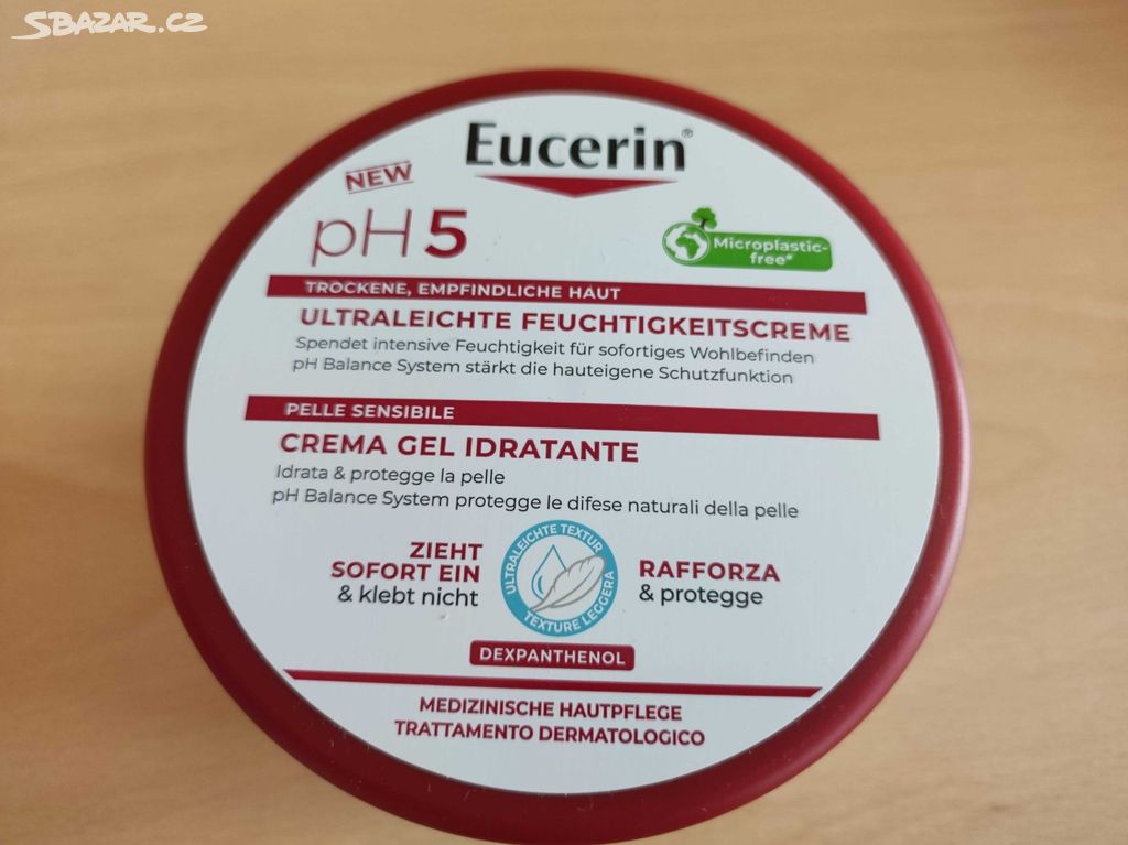 Eucerin pH5 lehký gelový krém 350 ml
