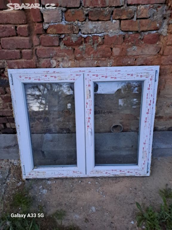 Plastové okno bílá/bílá 120x100cm