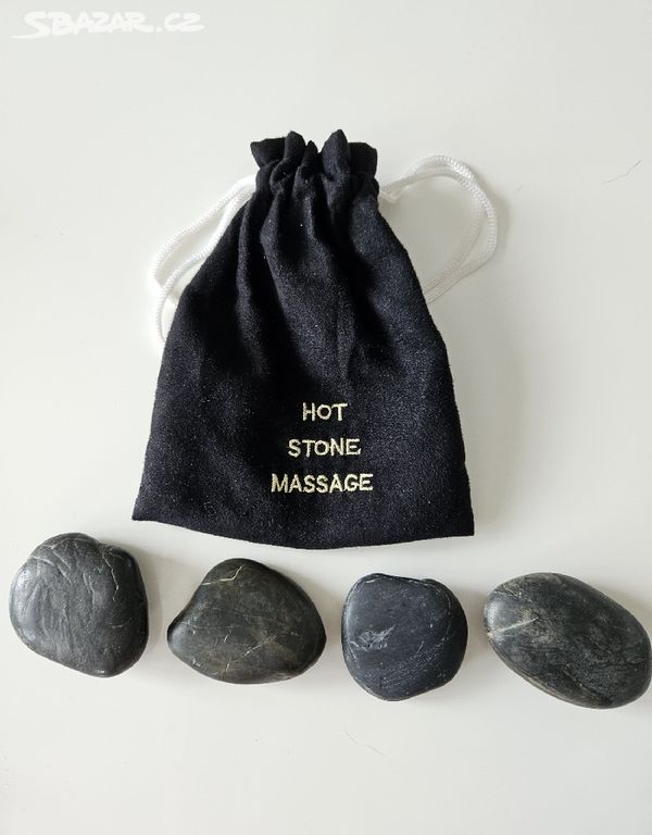 Lávové kameny - Sada na masáž