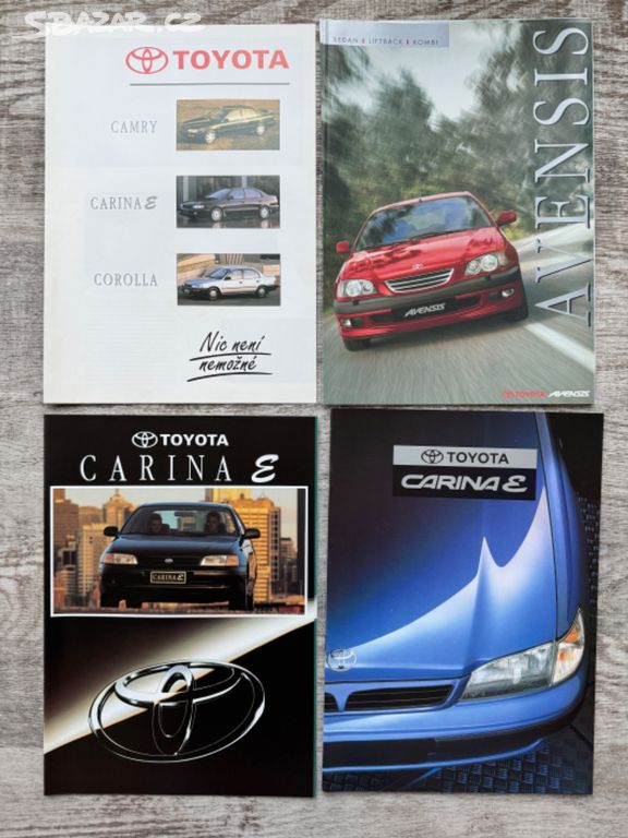 Toyota Avensis, Camry, Carina E, Hiace, Previa