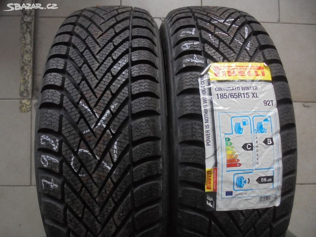 185 65 15 zimní Pirelli Cinturato Winter 92T 2kusy