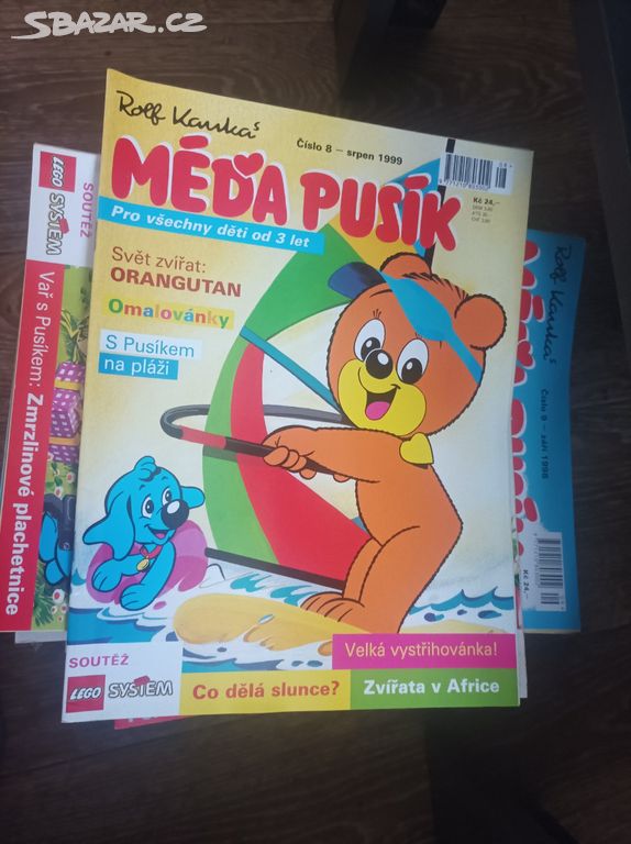 Méďa Pusík časopisy pro děti od 3 let.