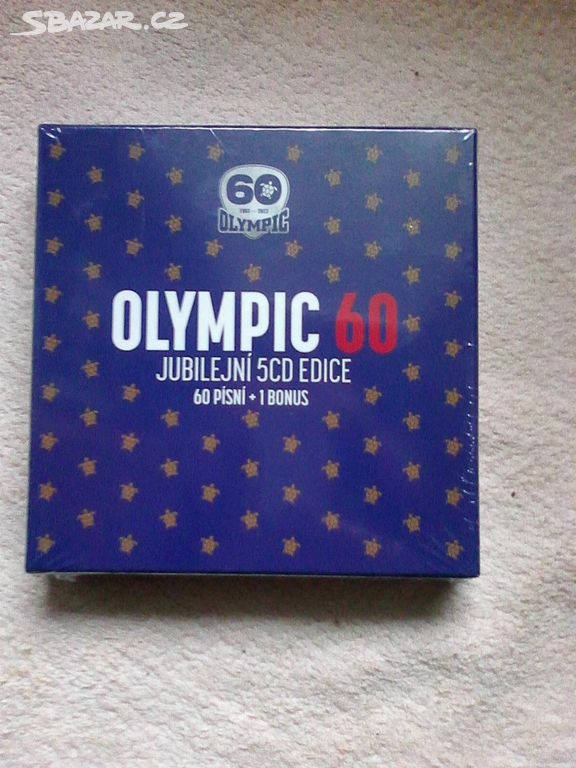 Kazeta CD OLYMPIC 60. Jubilejní 5 CD.