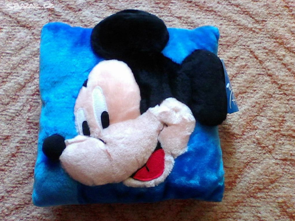 Dětský plyšový polštářek nový s motivem Disney