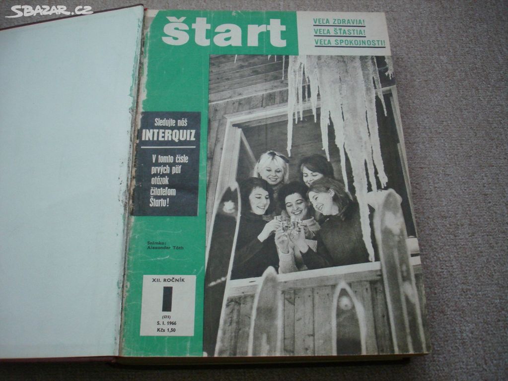 Svázaný časopis Štart 1967