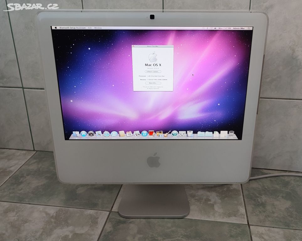 17" APPLE iMAC 4.1 A1173 Z ROKU 2006 PRO SBĚRATELE