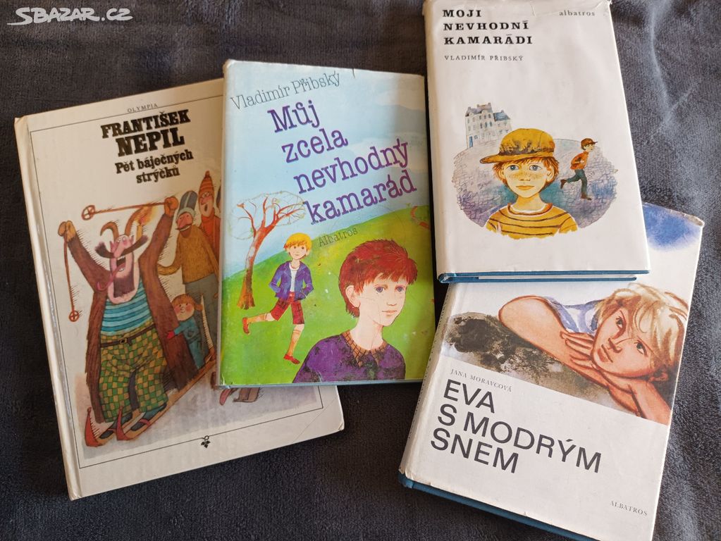 Starší knížky dětské čtení