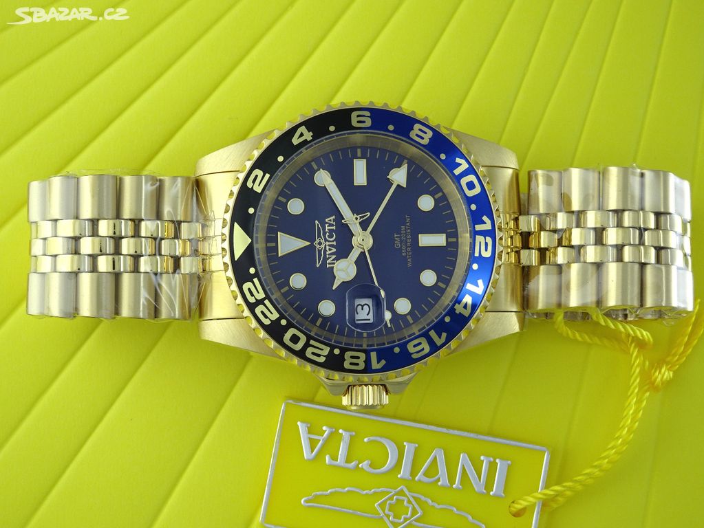 Invicta Pro Diver 43972 GMT Batman lefty Praha Sbazar.cz