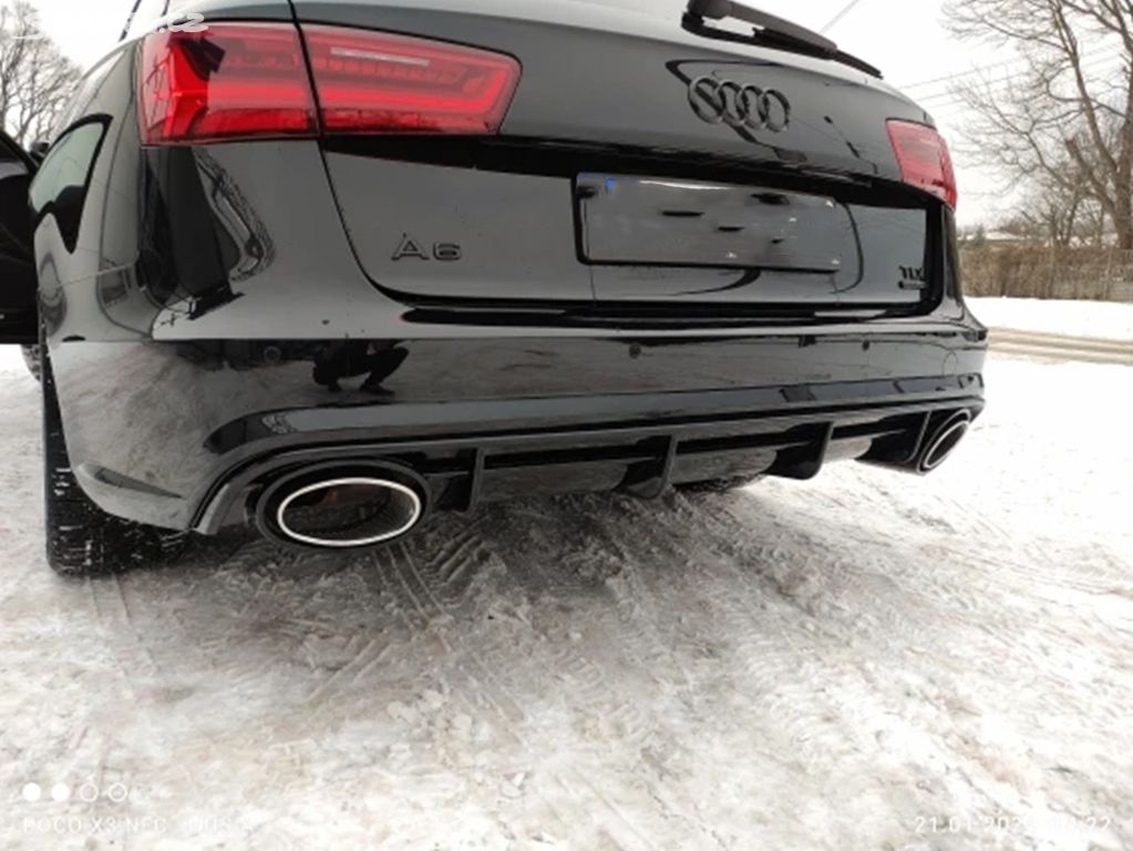 Audi A6 C7 RS6 difuzor