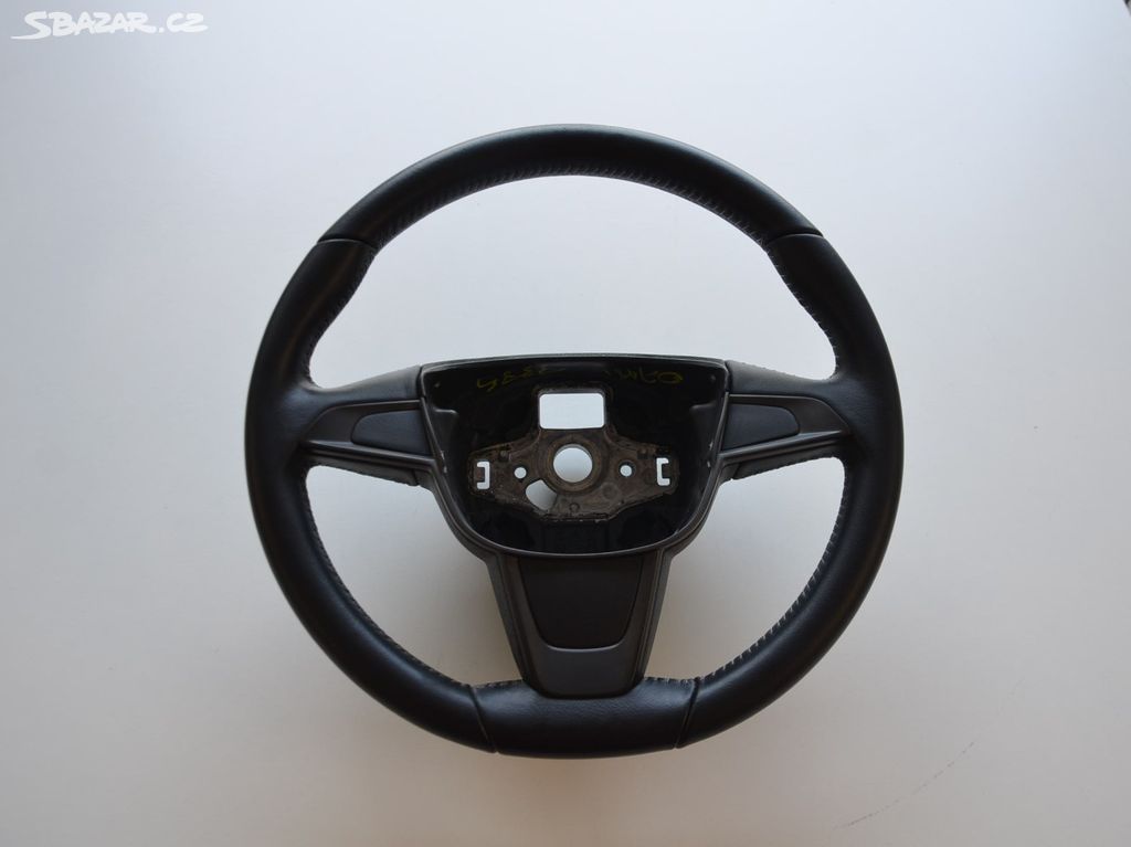 Seat Ibiza 6J - originální kožený volant, 56000km