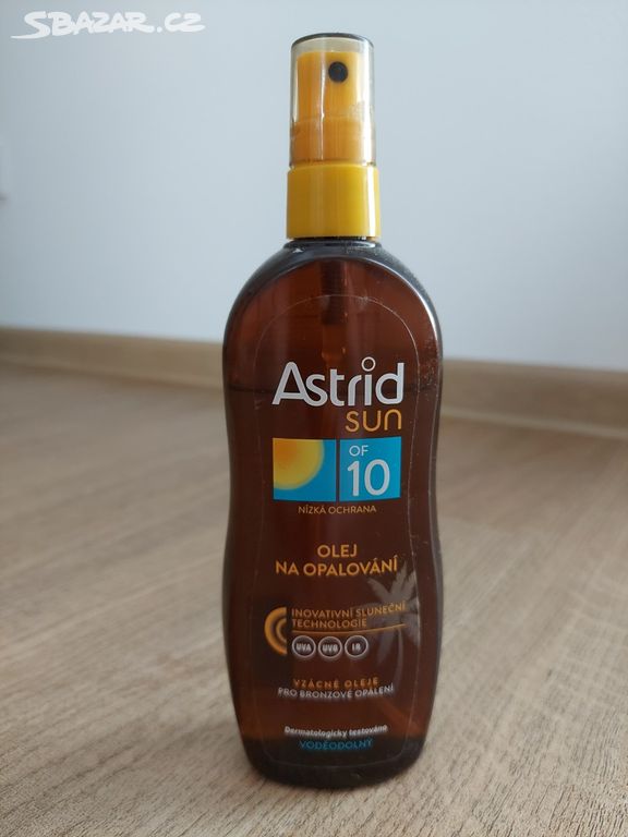 Opalovací olej Astrid