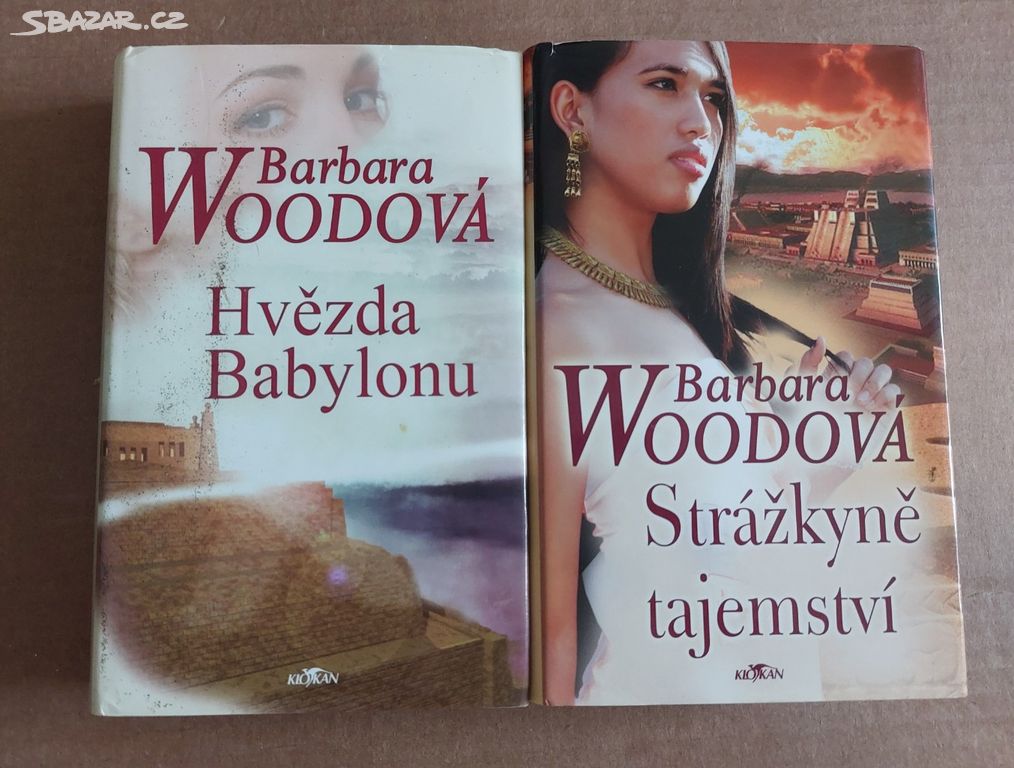 BARBARA WOODOVÁ - tyto 2 knihy CELKEM za 99 Kč