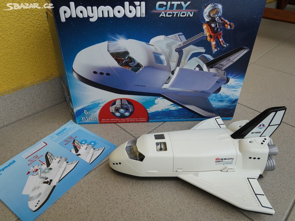 Playmobil raketoplán 6196