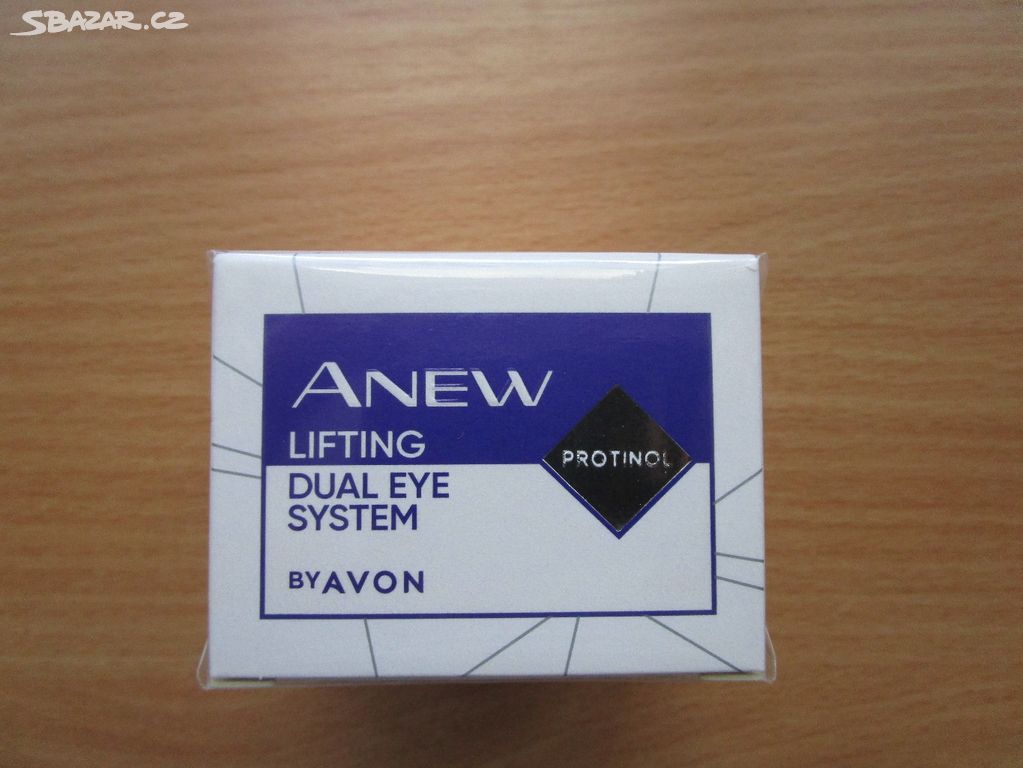 Liftingová duální oční péče Anew Platinum od Avonu